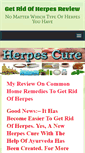Mobile Screenshot of getridofherpesreview.org